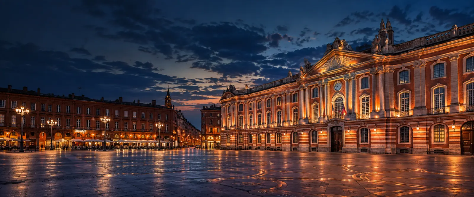 Vue emblématique de Toulouse